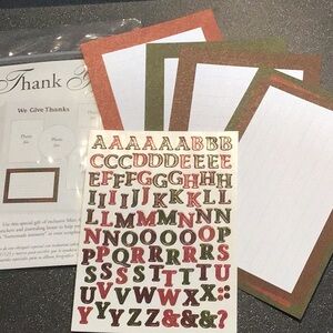 Creative Memories Exclusive Mini ABC/123 Stickers and Journaling Boxes